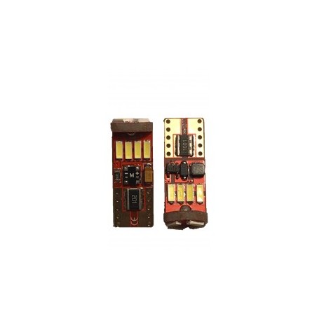 J.LAMPARA LED T10 TX 02 4014 CAMBUS 12V 6000K.