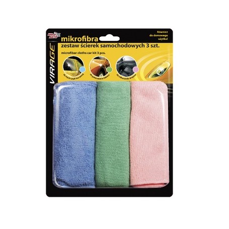 SET 3 PCS MICROFIBRA M.A.