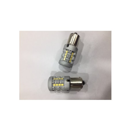 JUEGO LAMPARAS LED PARA MARCHA ATRAS ASIMETRICA CON CANBUS P21 1P50D.