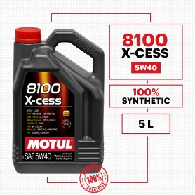 ACEITE MOTUL 8100 X-CESS 5W/40 5L.