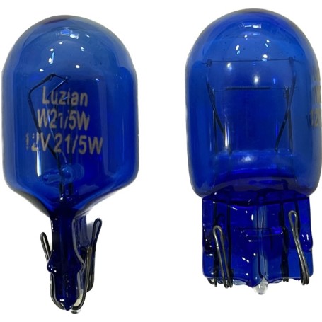 JUEGO DE LAMPARAS T20 EFECTO XENON 2 POLOS HLGI-W21/5.