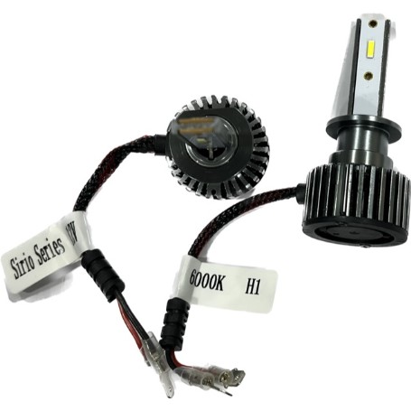 KIT DE LE LUZIAN H1 PARA FAROS SIN LUPA 75W (7315 LM). SIRIO H1. PASAN LAS EXIGENCIA PARA LA ITV.