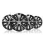 JUEGO DE TAPACUBOS GOODYEAR FLEXO NEGRO /  PLATA 15" MONACO (FLEXIBLE) GOD9054.