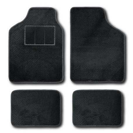 JUEGO DE ALFOMBRAS UNIVERSALES MOQUETA CLASIC 4 PIEZAS. GOM001012