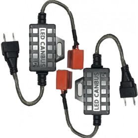 CANCELADOR LUZ BOMBILLA FUNDIDA Y CONCELADOR DE INTERFERENCIAS DE RADIO PARA LED H7 (UNIDAD). 