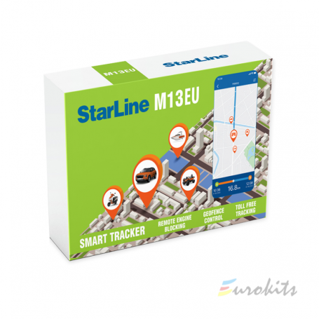 LOCALIZADOR STARLINE M13 GSM, GPS + GLONAS BASICO, TARJETA INCLUIDA 1 AÑO.