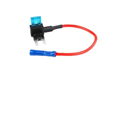 PORTA FUSIBLE DOBLE MINI CON CABLE.