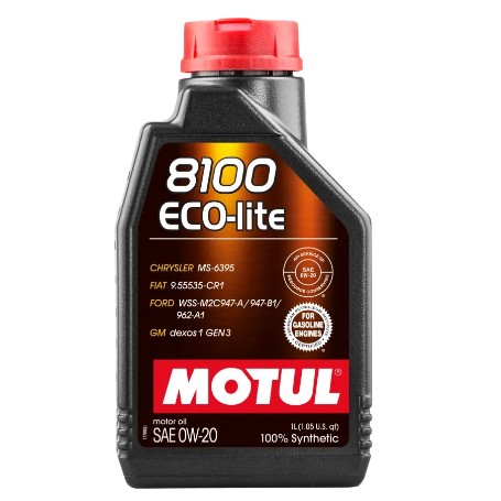 ACEITE MOTUL 8100 ECO-LITE 0W20 5L.