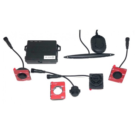 AVISADOR DE APARCAMIENTOSTEEL MATE, FRONTAL O TRASERO CON DISPLAY MATT BLA