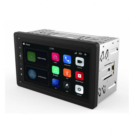 PANTALLA MULTIMEDIA LINUX 2 DIN CARPLAY - ANDROIDAUTO POR CABLE. LKCP2DIN3