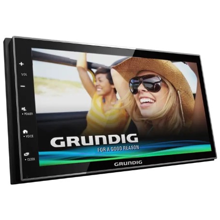 PANTALLA DOBLE DIN GRUNDIG ANDROID AUTO Y APPEL CARPLAY GX-3900 (INALAMBRICA). 