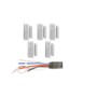 KIT DE SENSORES DE PUERTAS Y VENTANAS INALAMBRICOS PARA ALARMAS STARLINE 1 TRANSMISOR + 5 SENSORES MS.