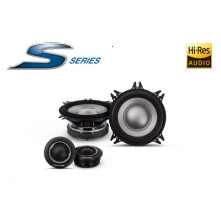 JUEGO DE ALTAVOCES ALPINE 100mm VIAS SEPARADAS C-S2S40C.