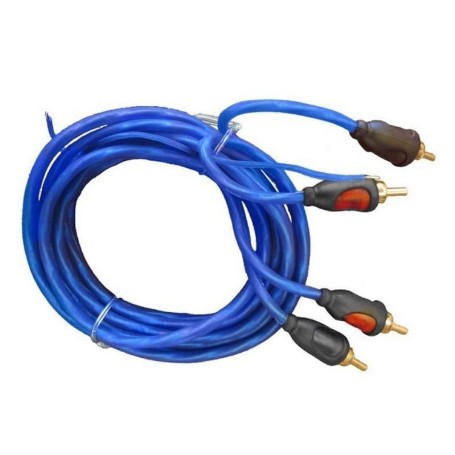 CABLE RCA KIPUS 0.5m DOBLE APANTALLADO PF-50.