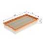 FILTRO DE AIRE BOSCH S3086.