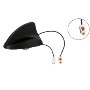 ANTENA SHARK AMPLIFICADA AM/FM CON CONECTOR FACKRA.