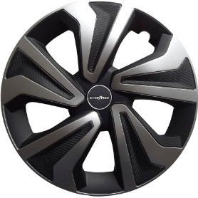 JUEGO DE TAPACUBOS GOODYEARFLEXO MONTREAL BICOLOR 16" (FLEXIBLE).