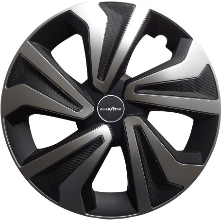 JUEGO DE TAPACUBOS GOODYEARFLEXO MONTREAL BICOLOR 16" (FLEXIBLE).