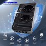 INVERSOR DE VOLTAJE PORTATIL DE 12 A 220V 200W (ONDA MODIFICADA).
