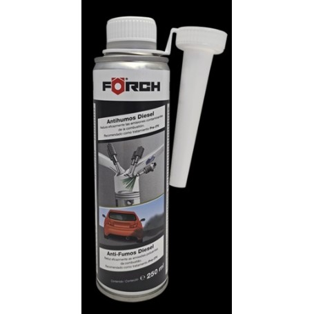 ADITIVO ANTIHUMO DIESEL 250 ml. HASTA 70L DE COMBUSTIBLE.