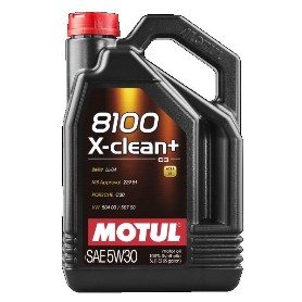 ACEITE MOTUL 5W30 8100 X-CLEAN+ 5L.
