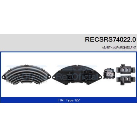 RESISTENCIA VENTILADOR HABITACULO RECSRS74022.0.