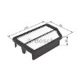 FILTRO DE AIRE BOSCH S0228.